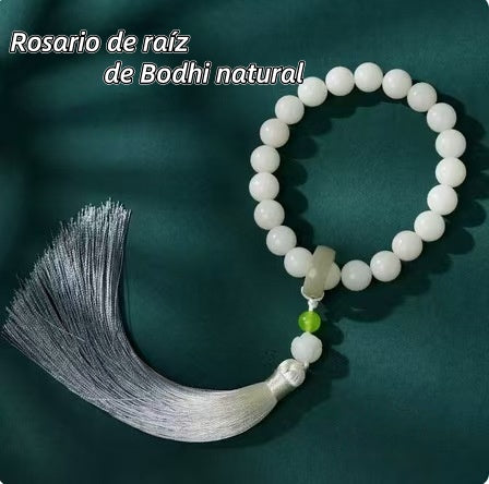 Pulsera de cuentas de raíz de bodhi