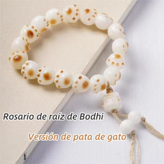 Pata de gato/Pulsera de cuentas de raíz de bodhi